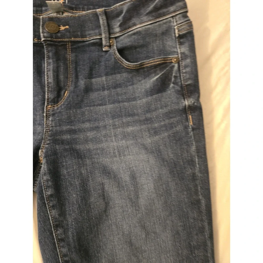 Loft Jeans Women's‎ Size 4 Modern Skinny Crop 5 Pocket Blue Jeans